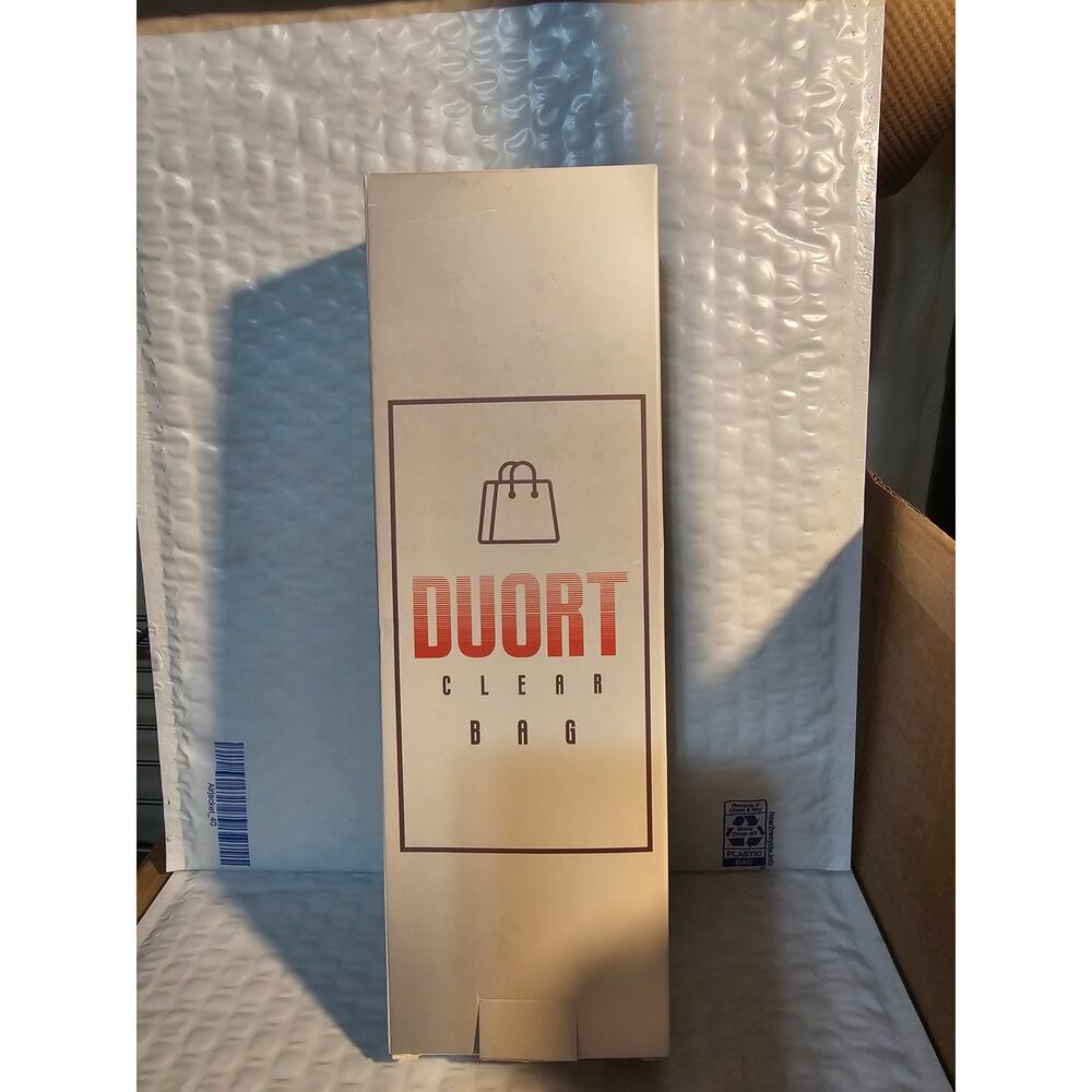 Duort clear bag - Adult unisex clear bag for concerts sporting events